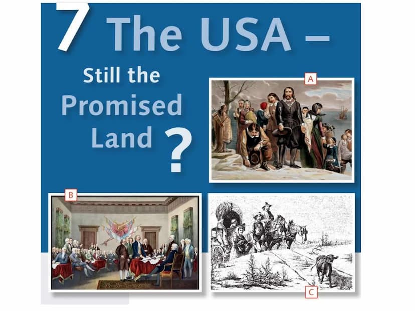 American Dream
(Schülerfolien) 12345678
The USA
Mentimeter
Please enter the code
Submit
The code is found on the screen in front of you
Visi