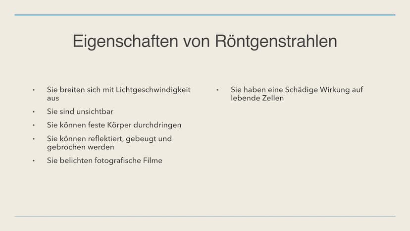 Maram, Medina und Emily 17.11.21
UV- und Röntgenstrahlung Inhaltsverzeichnis
1. Was ist Röntgenstrahlung?
2. Wer erfand die Röntgenstrahlung