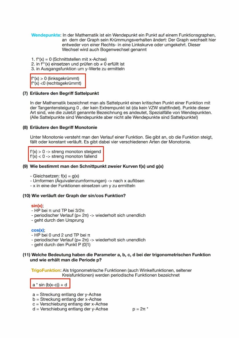 PRÜFUNGSFRAGEN MATHE
Abitur2021
ANALYSIS
(1) Wie verläuft der Graph der Funktion f(x) = e^x ?
- f(0)=1 -> nimmt an der Stelle x den y-Wert 1