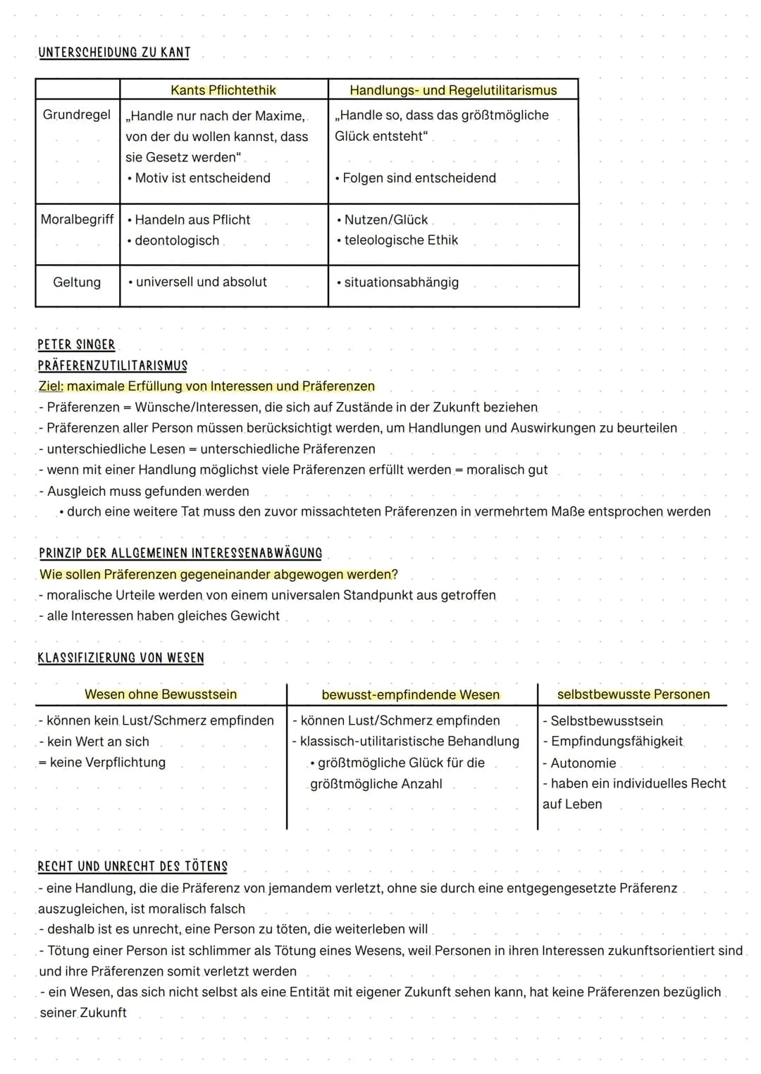 UTILITARISMUS
"Moralisch richtig ist die Handlung, deren Folgen nützlich sind für das Wohlergehen aller Betroffenen."
- Folgenprinzip: Handl