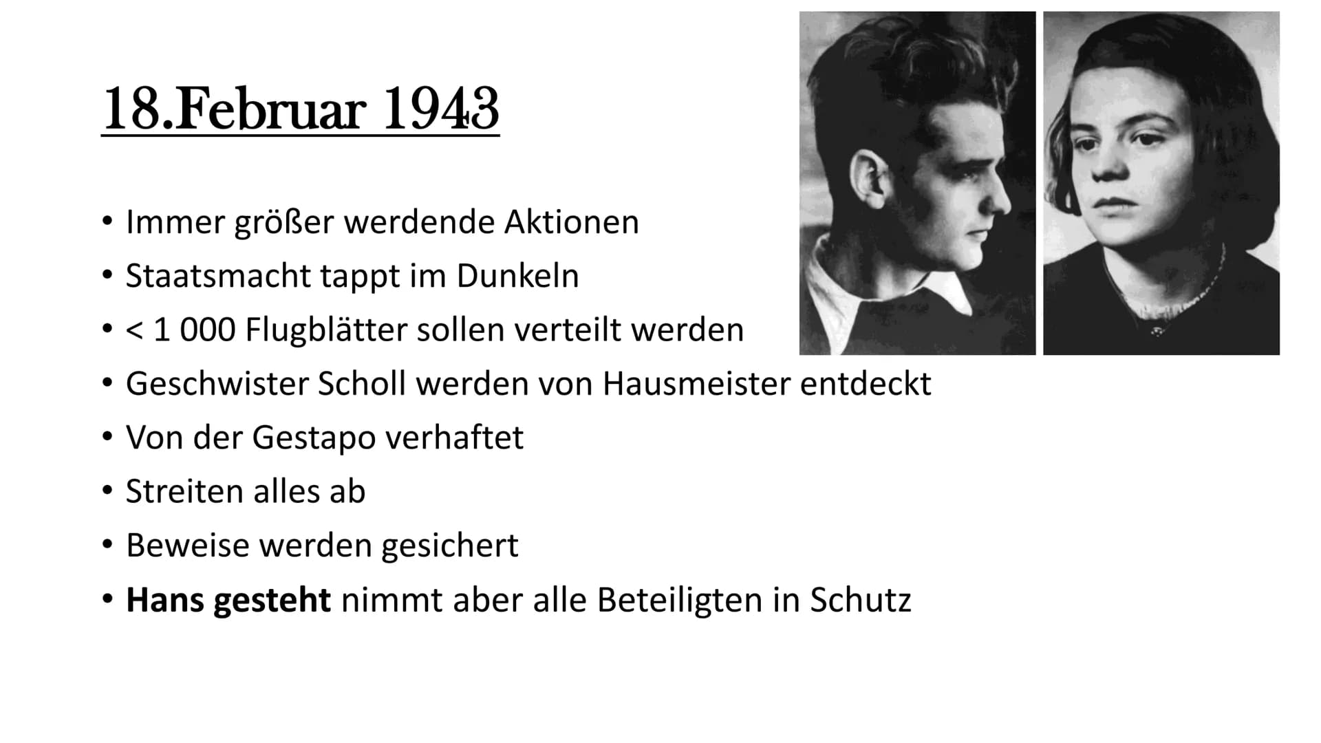 GHOLM STAROONE
HANNOGLESK
FERENULN
8118/43
Sophie Scholl
Eine junge Widerstandskämpferin und Weltveränderin
9. Mai 1921-22. Februar 1943 Wer