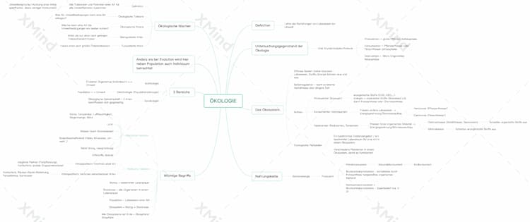 Know Ökologie Mind Map thumbnail