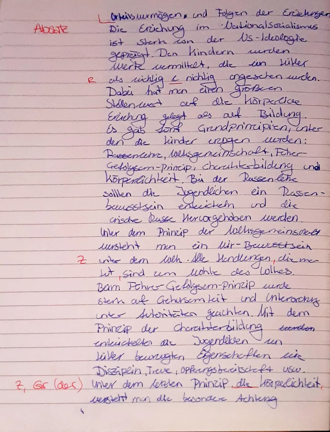 Pädagogibblausur ir. 1
1.1 Bei dem worliegenden Text handelt
es sich um eine
Rede Adolf Hitlers,
welde er in
Nürnberg 1935 am Reichspartei-
