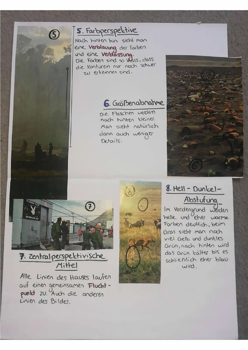 
<p>Die monokularen Tiefenkriterien spielen eine wichtige Rolle in der Kunst und der visuellen Wahrnehmung. Sie ermöglichen es uns, Tiefenun