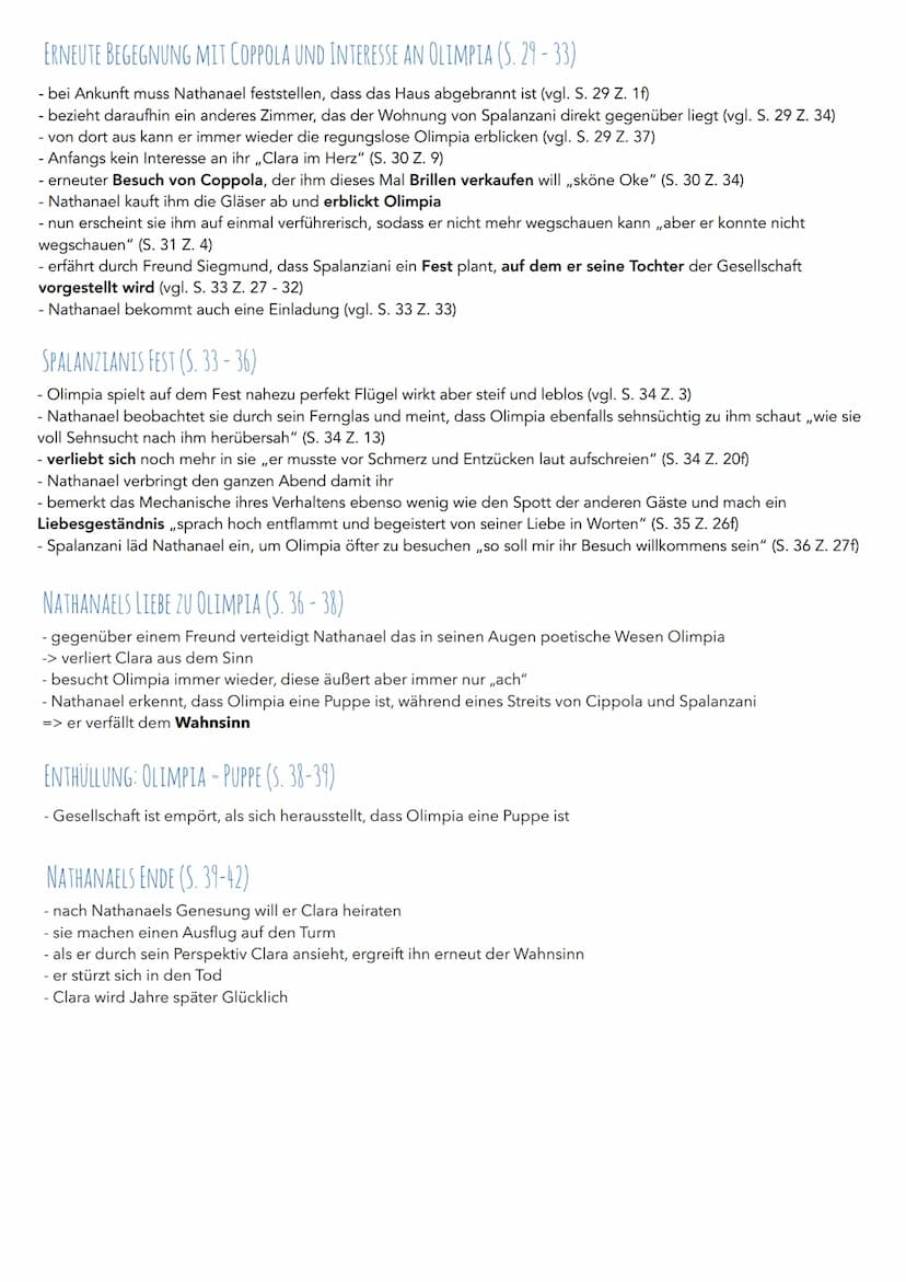 Der Sandmann
CHARAKTERE:
Nathanael
Lothar (Freund von Nathanael)
Clara
Mutter
Vater
Wetterglashändler - Coppola
Sandmann Rechtsanwalt Coppel