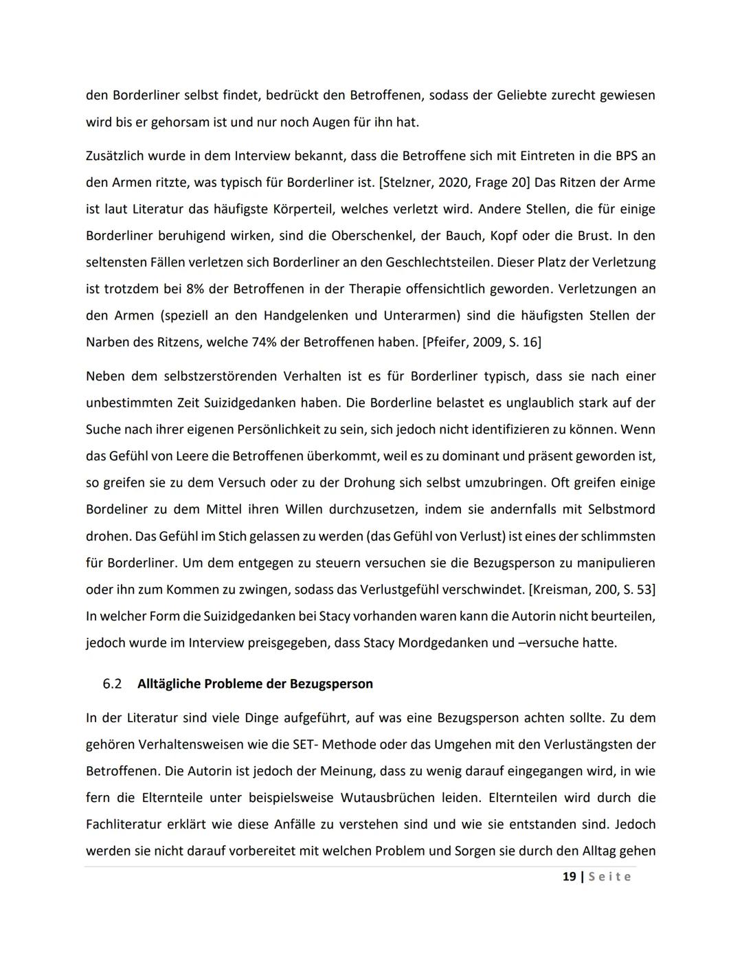 Inhaltsverzeichnis
1 Einleitung
2 Definition/ Begriffserklärung
3 Ausbruch der Krankheit
4
5
6
7
3.1 Die Wurzeln des Borderline-Syndroms
3.2