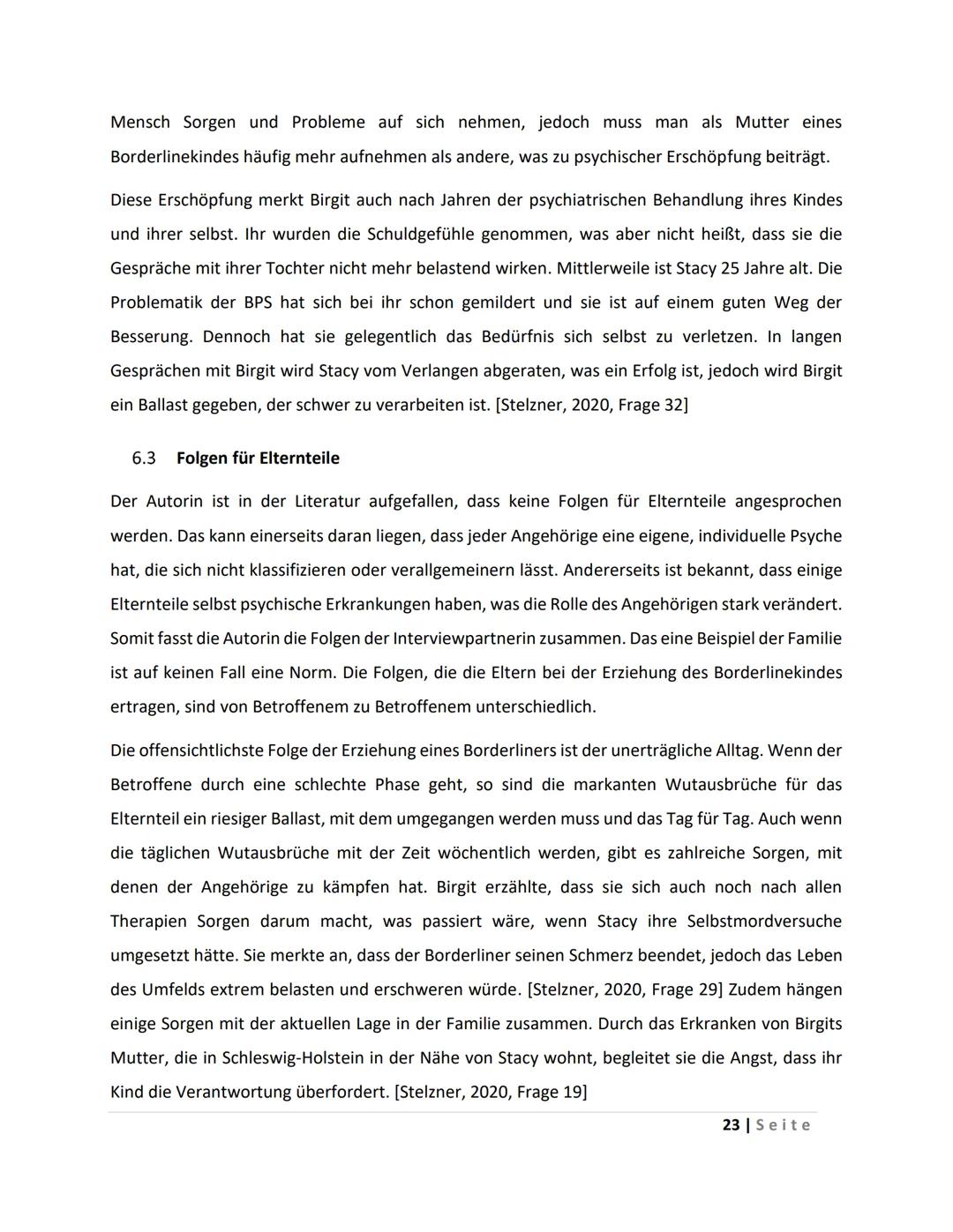 Inhaltsverzeichnis
1 Einleitung
2 Definition/ Begriffserklärung
3 Ausbruch der Krankheit
4
5
6
7
3.1 Die Wurzeln des Borderline-Syndroms
3.2