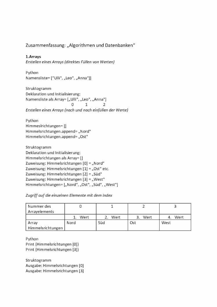 Know Algorithmen und Datenbanken  thumbnail