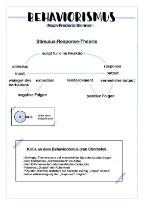 Know Theorien des Spracherwerbs (Nativismus, Interaktionismus, Behaviorismus, Kognitivismus) thumbnail