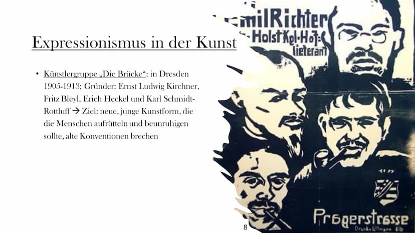 Expressionismus
Eine kulturrevolutionäre Bewegung 2
Inhalt
1. Definition/ Einleitung
2.
Historischer Kontext
3. Expressionismus in bildneris