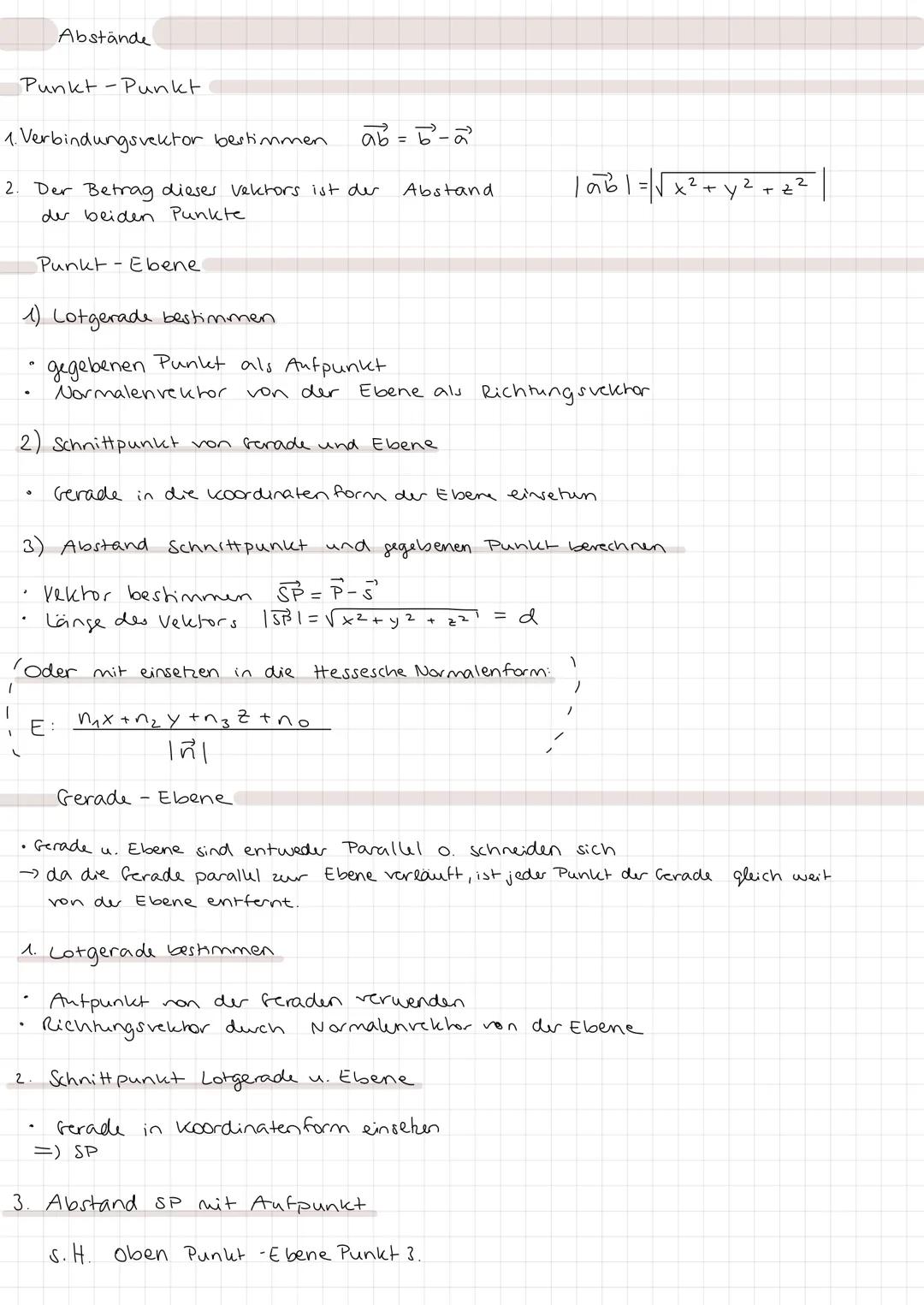 resionen
Koordinatensystem im Raum
Abstand zweier Punkte
-X
Vektoren
2
X
d= Abstand
d = P₁ P₂ = √√(x₂ − × ₁ )² + (Y/₂ - Y₁) ³² + (z ₂ − z ₂ 