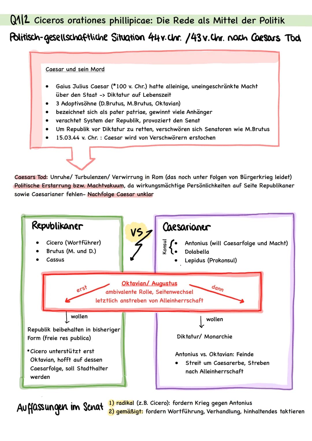 Abitur Lernzettel [Latein)
Q111 Ovids Metamorphosen: Wandel als Grundprinzip der Natur
Vorbild für andere Dichter
aufgrund seines Schreibsti