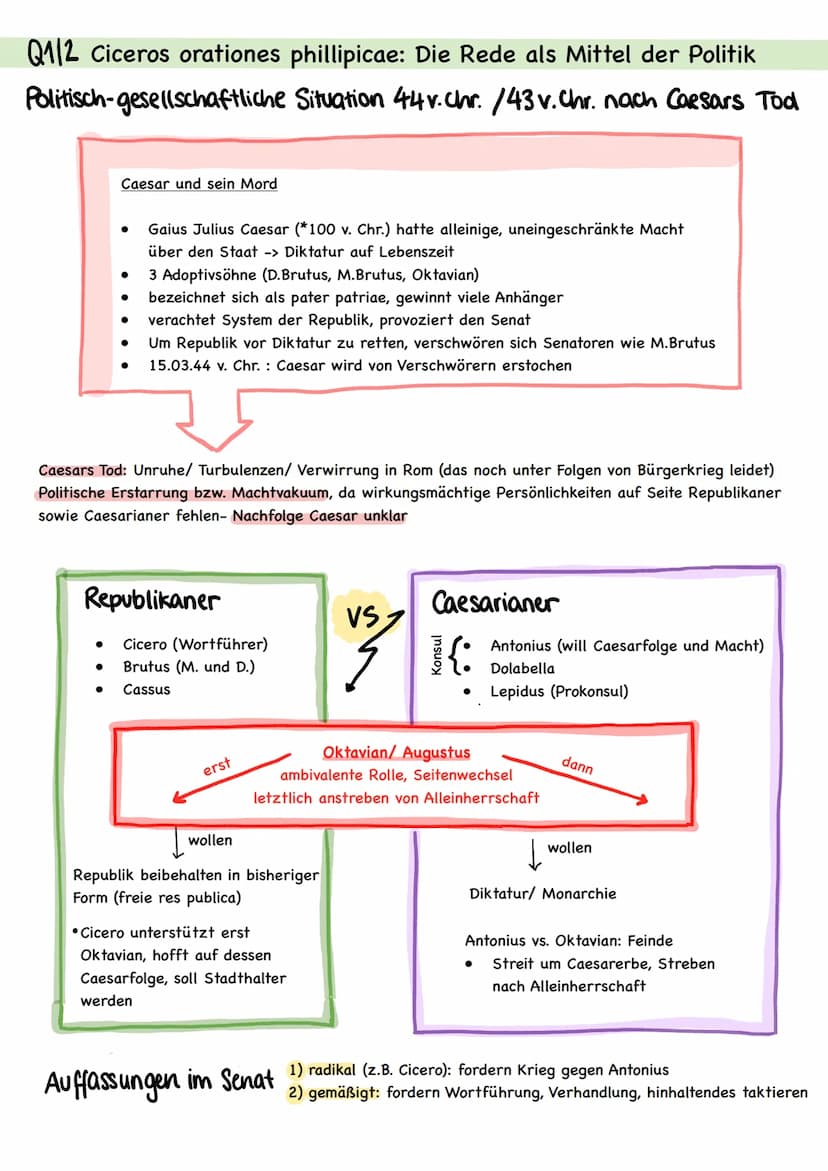 Abitur Lernzettel [Latein)
Q111 Ovids Metamorphosen: Wandel als Grundprinzip der Natur
Vorbild für andere Dichter
aufgrund seines Schreibsti