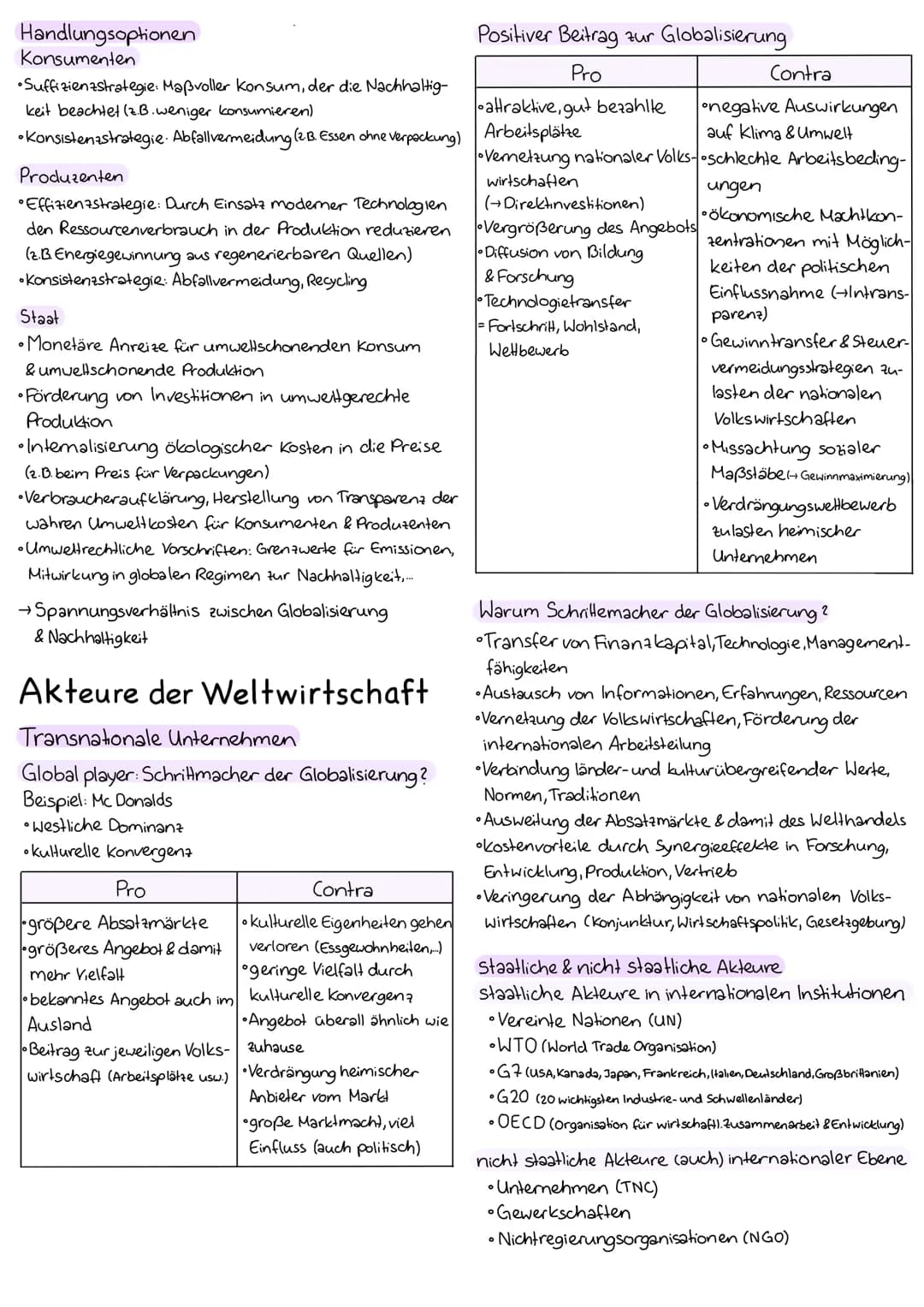 Globalisierung
Definition
•Globalisierung ist schwierig zu definieren
• allgemein: Globalisierung beschreibt einen
dynamischen Prozess, der 