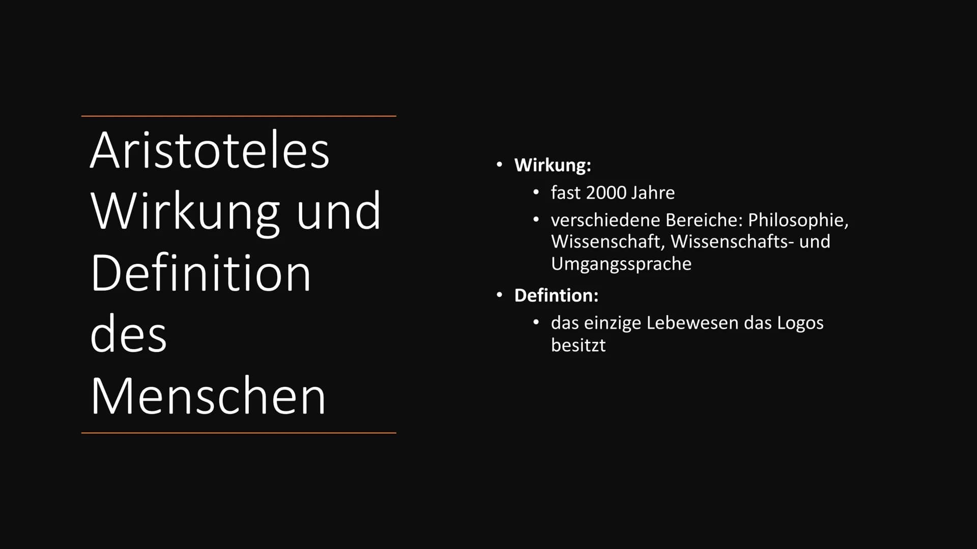 Ethik Aristoteles
[1] Gliederung
1.
Allgemeine Informationen
2.
Das Wesen des Menschen
3. Von Zwischenzielen zu Endzielen
4. Wege zum Glück

