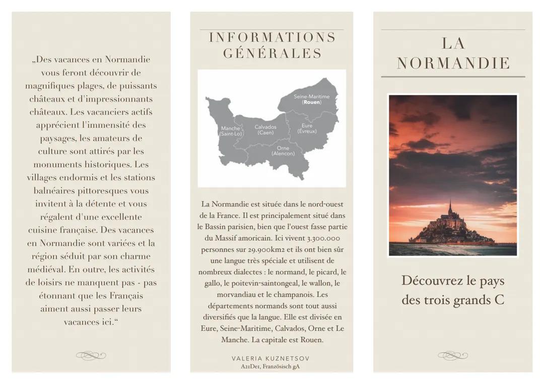 Découvre la Normandie : Villages, Plages et Calvados !