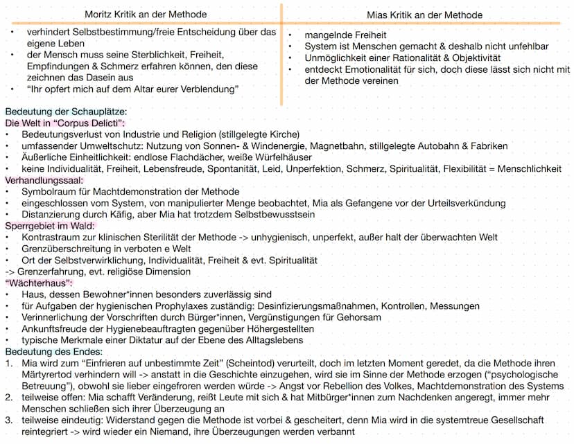Basissatz:
Mia Holl (Biologin, 34 Jahre alt):
gesund, sozial unauffällig, systemkonform -> Idealbiografie
atheistisch, zurückhaltend, handel