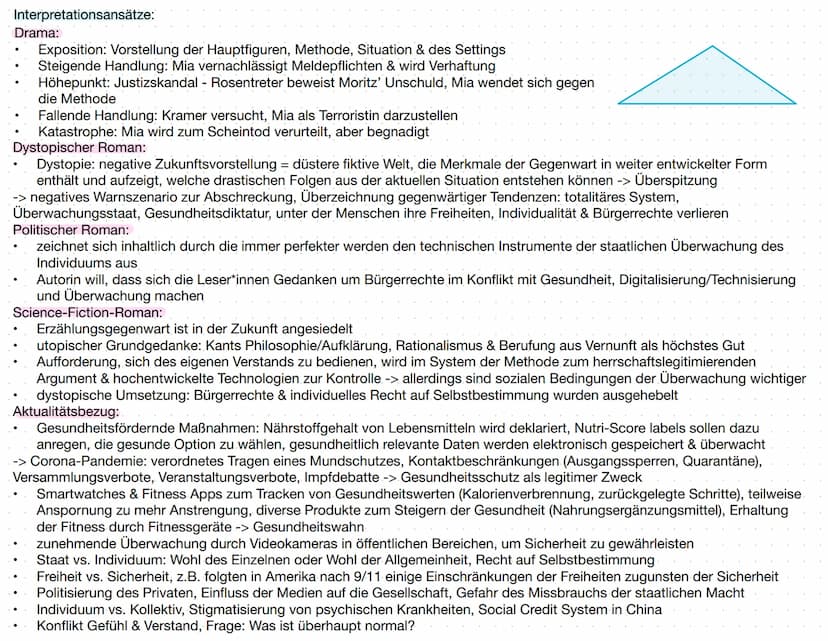 Basissatz:
Mia Holl (Biologin, 34 Jahre alt):
gesund, sozial unauffällig, systemkonform -> Idealbiografie
atheistisch, zurückhaltend, handel