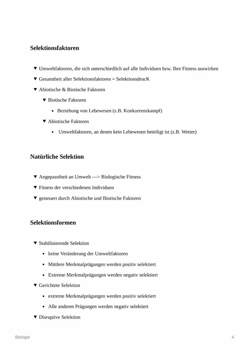 K
Biologie
Evolution und Genetik
Evolution
▾ Mutation und Rekombination
▼ Genveränderung
Artbildung
Biologie
▼ Selektion
Adaption
▼ Isolatio