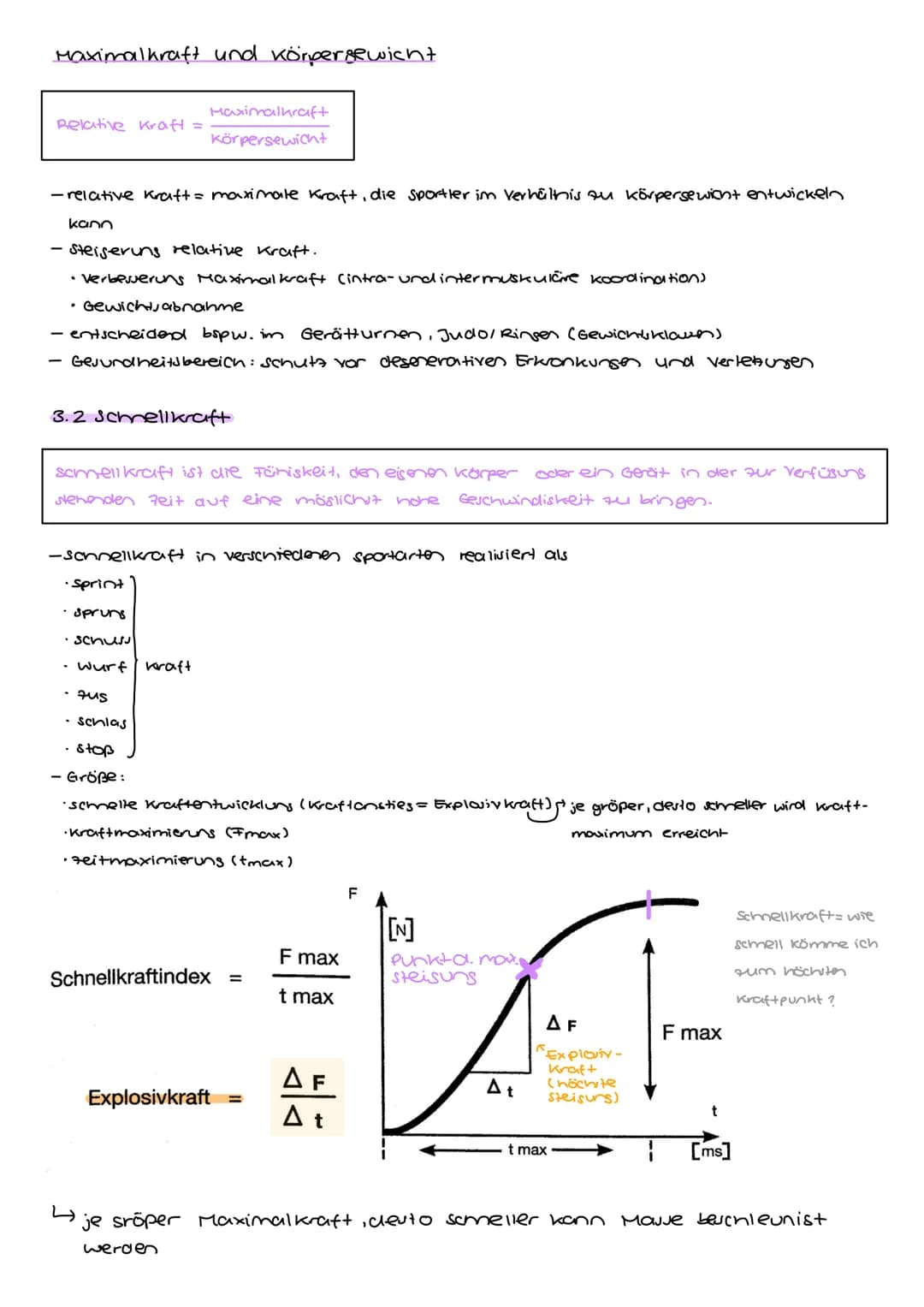3.Kraftfähigkeiten und leistungsbestimmende Faktoren
2X4
Schnellkraft
Maximalkraft
Abb. 43: Kraftfähigkeiten.
Kraftausdauer
- Kraft tritt in
