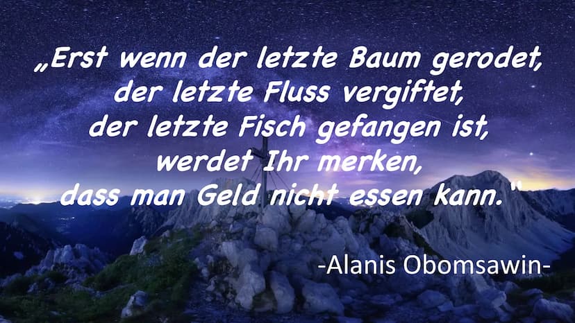 Klimawandel
Komplexe Leistung im Fach Geographie ,,Erst wenn der letzte Baum gerodet,
der letzte Fluss vergiftet,
der letzte Fisch gefangen 