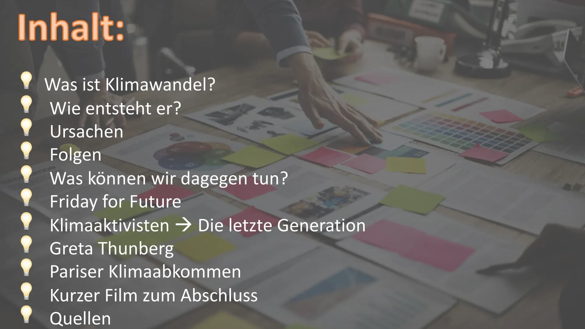 Klimawandel
Komplexe Leistung im Fach Geographie ,,Erst wenn der letzte Baum gerodet,
der letzte Fluss vergiftet,
der letzte Fisch gefangen 