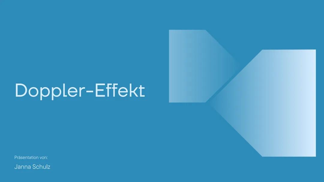 Doppler-Effekt 