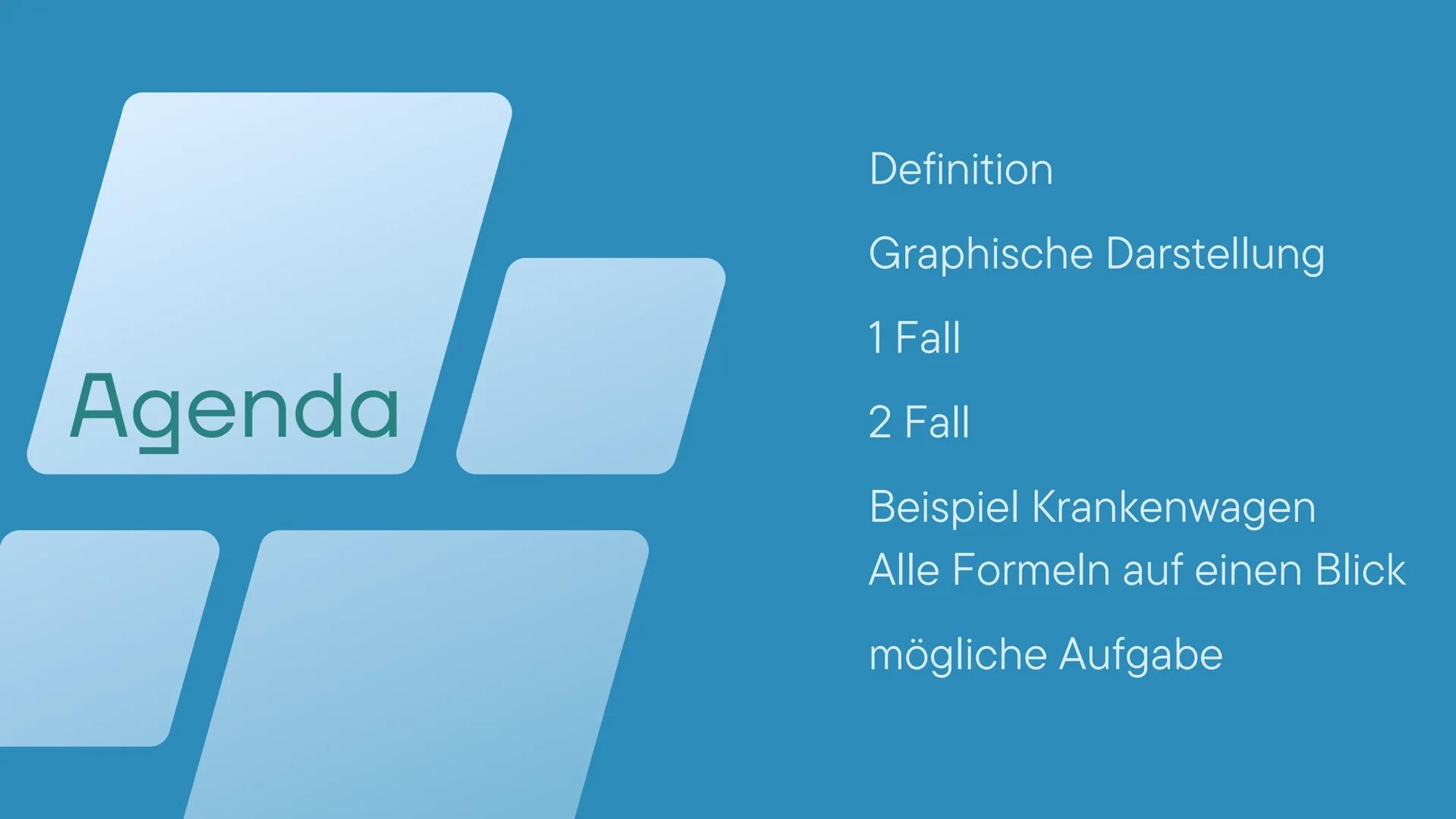 # Doppler-Effekt

Präsentation von:

Janna Schulz Agenda

Definition

Graphische Darstellung

1 Fall

2 Fall

Beispiel Krankenwagen

Alle Fo