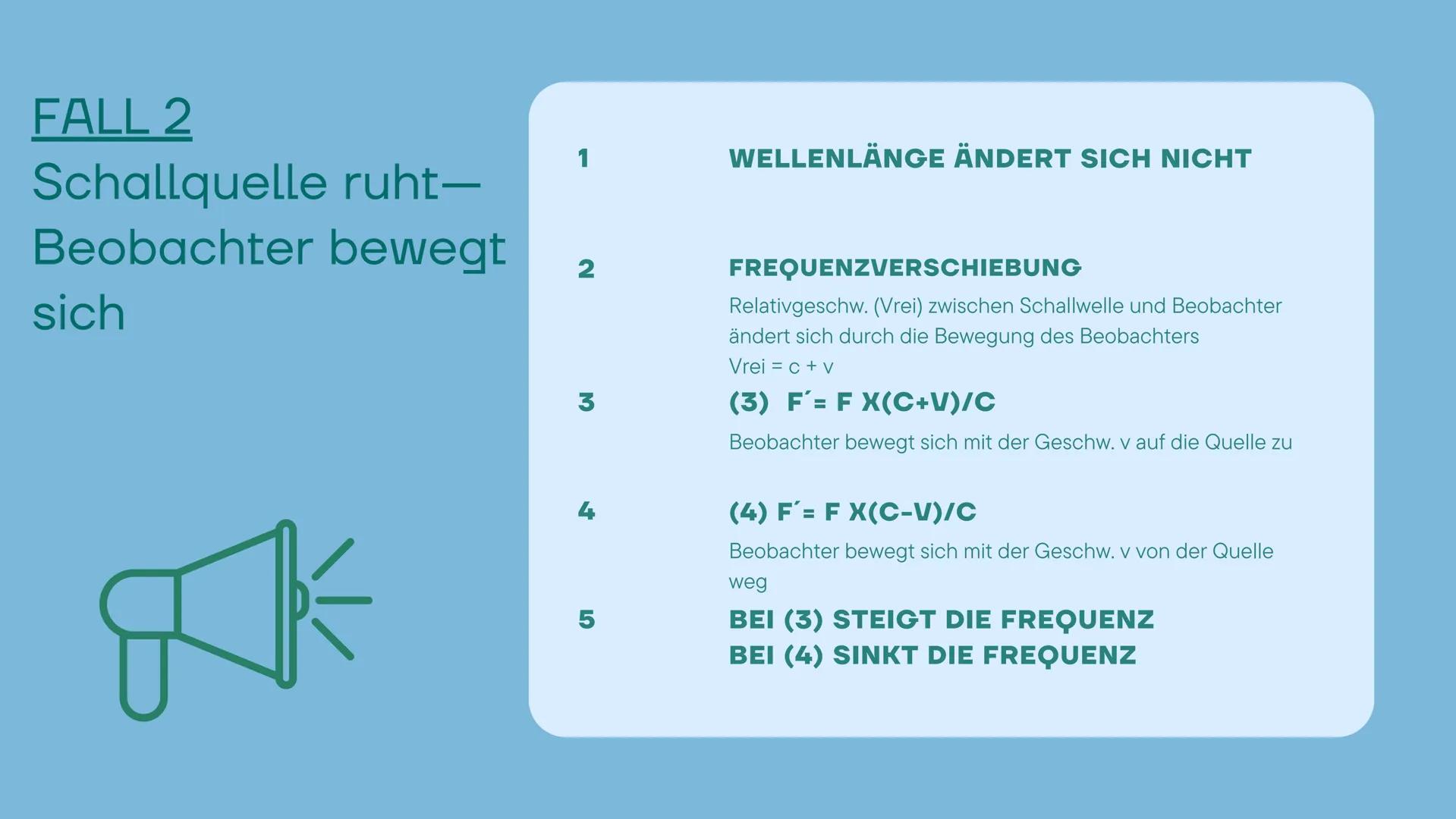 # Doppler-Effekt

Präsentation von:

Janna Schulz Agenda

Definition

Graphische Darstellung

1 Fall

2 Fall

Beispiel Krankenwagen

Alle Fo