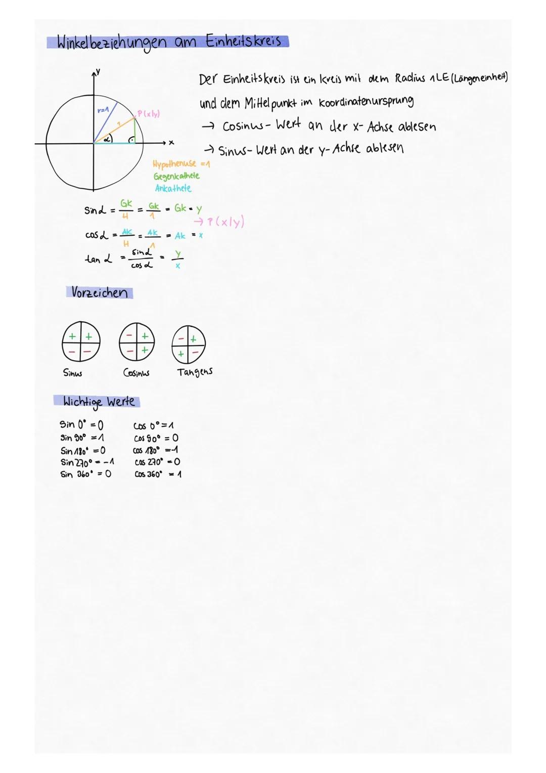 # Trigonometrie
Sinus, Cosinus und Tangens


H
GK
Hypothenuse (liegt dem rechten Winkel gegenüber)
Gegenkathete (liegt dem Winkel $<$ geg