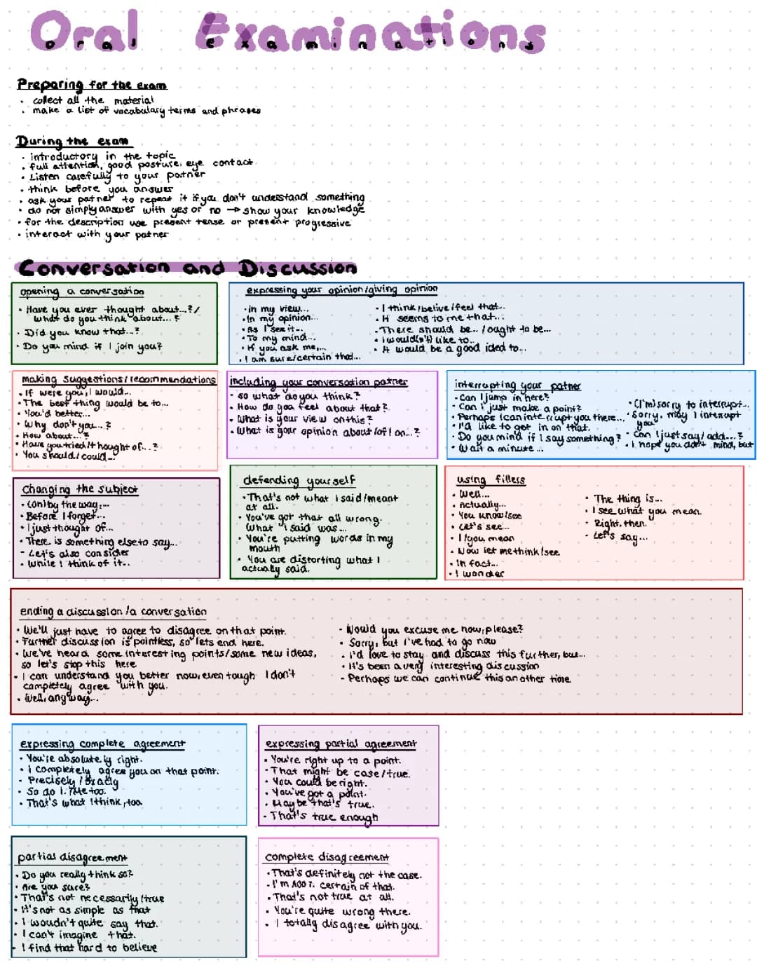 Oral Exam Tips: Easy Tricks and Prep Time Ideas!