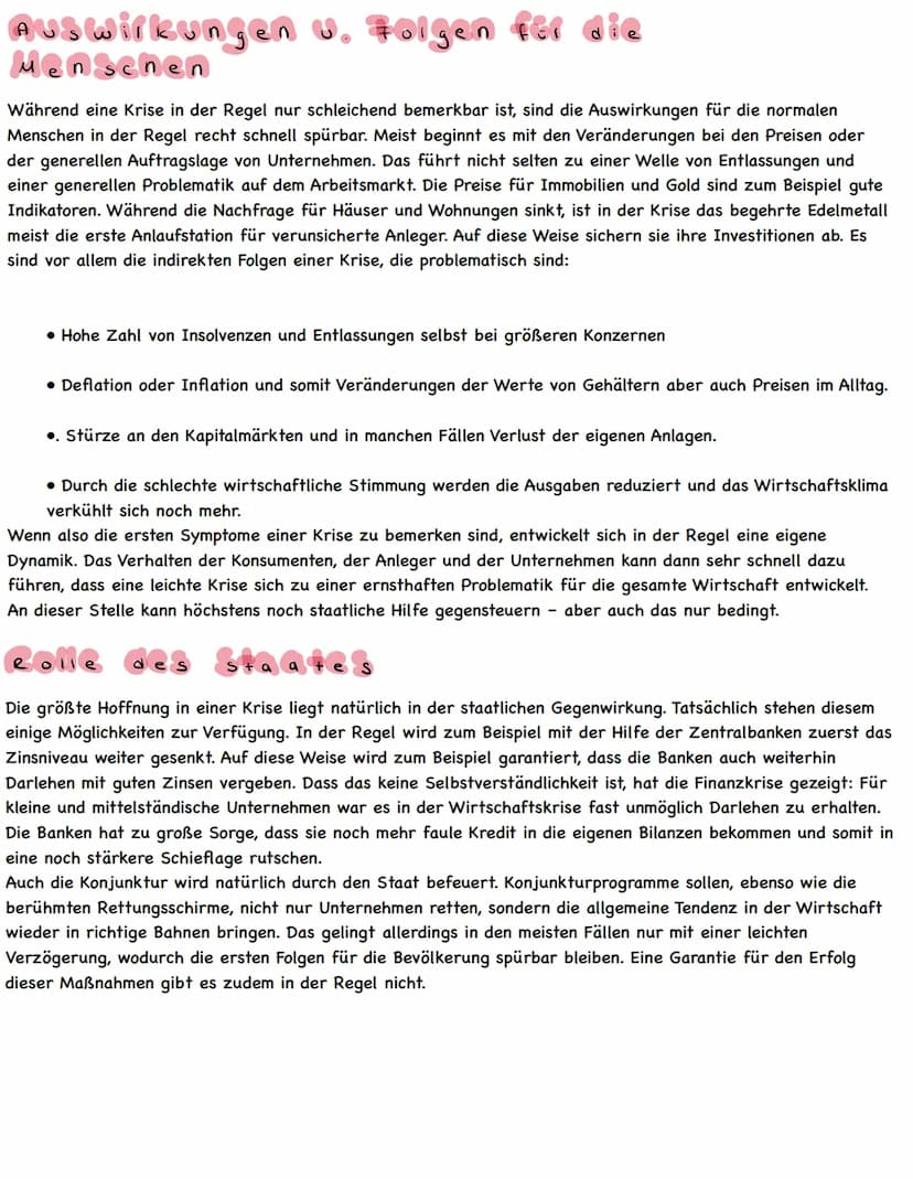 Wirtschaftskrise
Was ist eine wirtschaftskrise
Ein Problem bei der Definition einer Wirtschaftskrise ist, dass dieses Wort in den Medien mei