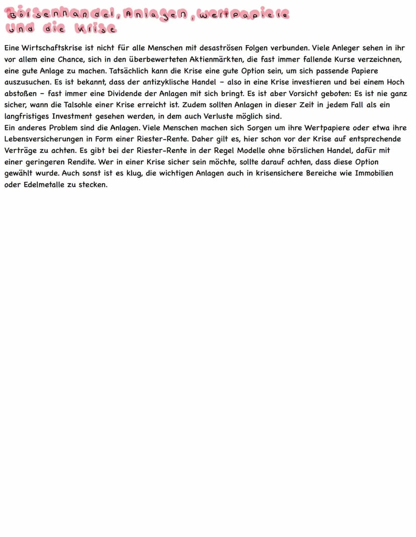 Wirtschaftskrise
Was ist eine wirtschaftskrise
Ein Problem bei der Definition einer Wirtschaftskrise ist, dass dieses Wort in den Medien mei