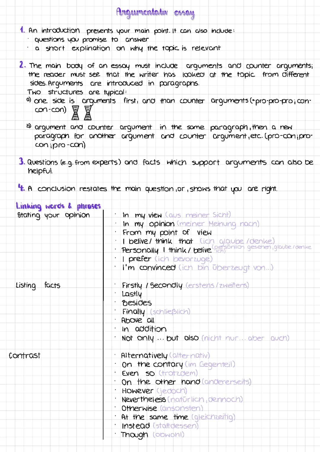 Argumentativ Essay
