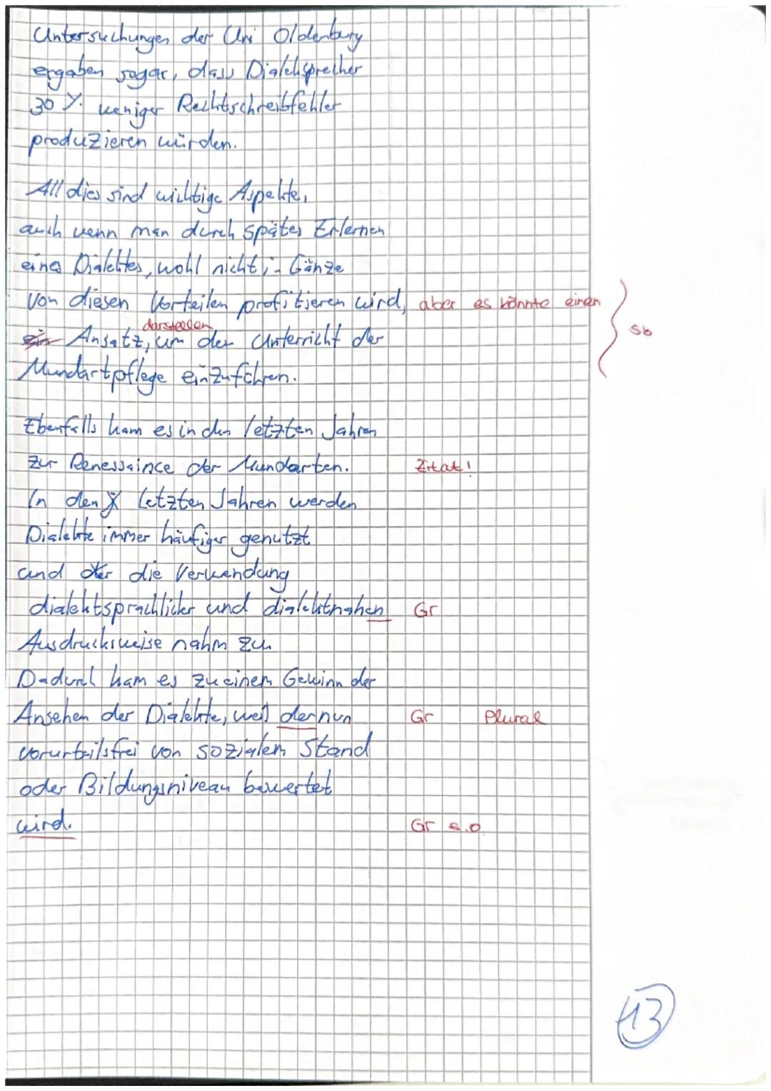 Wlausur Nr.1
Aufblühung der Mundartpoflaye?
Sehr geehrta Redaktion der
Tages Zeitung,
im Rahmen der Aufführungan des
Landesthestheaters und 