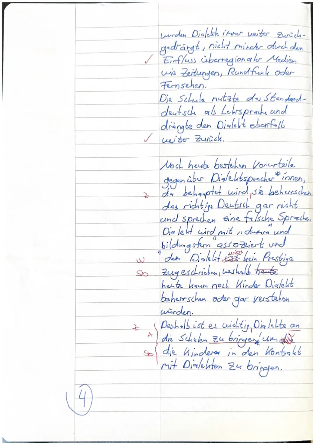 Wlausur Nr.1
Aufblühung der Mundartpoflaye?
Sehr geehrta Redaktion der
Tages Zeitung,
im Rahmen der Aufführungan des
Landesthestheaters und 