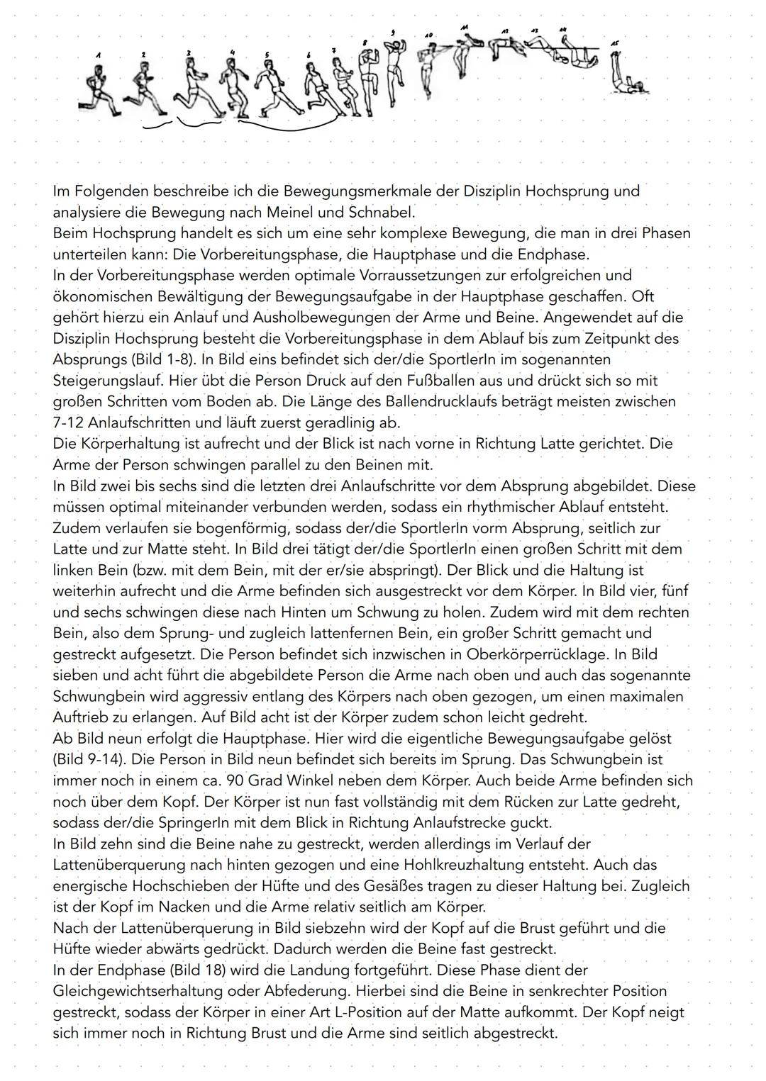 # Motorische Lernstufen nach MEINEL/SCHNABEL

Unter Lernen versteht man eine überdauernde Verhaltensänderung, die durch einen
Lernprozess en