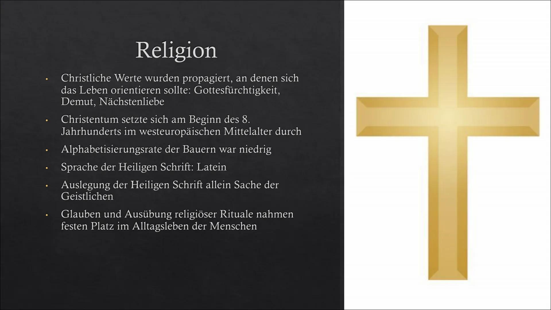 Die Stadt im Mittelalter
The ●
●
●
●
●
●
●
Gliederung
Allgemeines
Gesellschaft
Stadtaufbau
●
●
Religion
Ernährung
Hygiene
Krankheiten
Kleidu