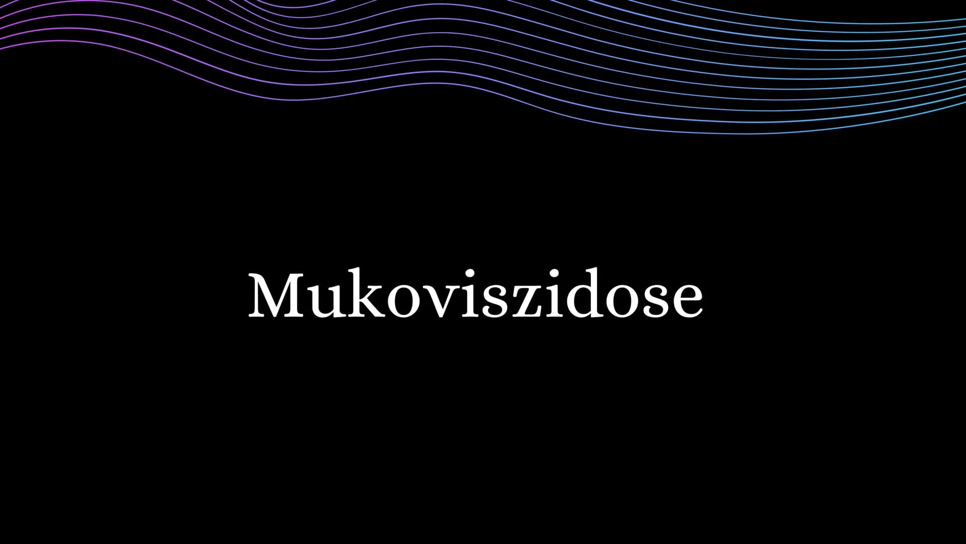 Mukoviszidose Gliederung
• Was ist Mukoviszidose?
Symptome
genetische Ursachen
Zusammenhang
› Vererbungsmuster
Häufigkeit
• Leben mit Mukovi