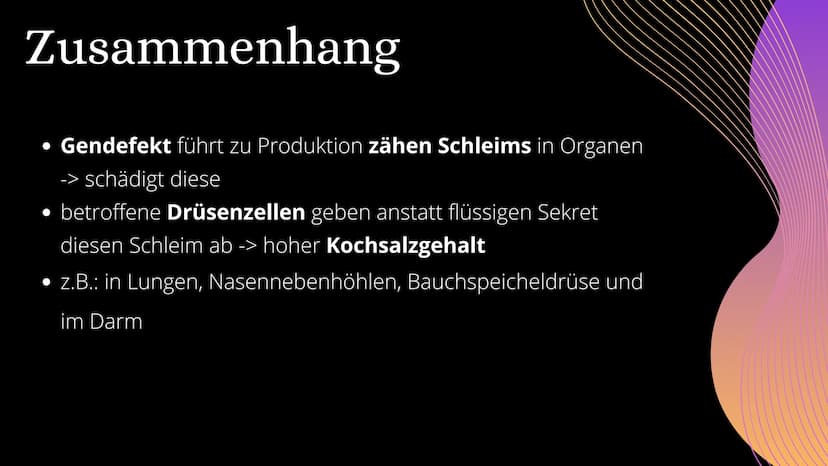 Mukoviszidose Gliederung
• Was ist Mukoviszidose?
Symptome
genetische Ursachen
Zusammenhang
› Vererbungsmuster
Häufigkeit
• Leben mit Mukovi