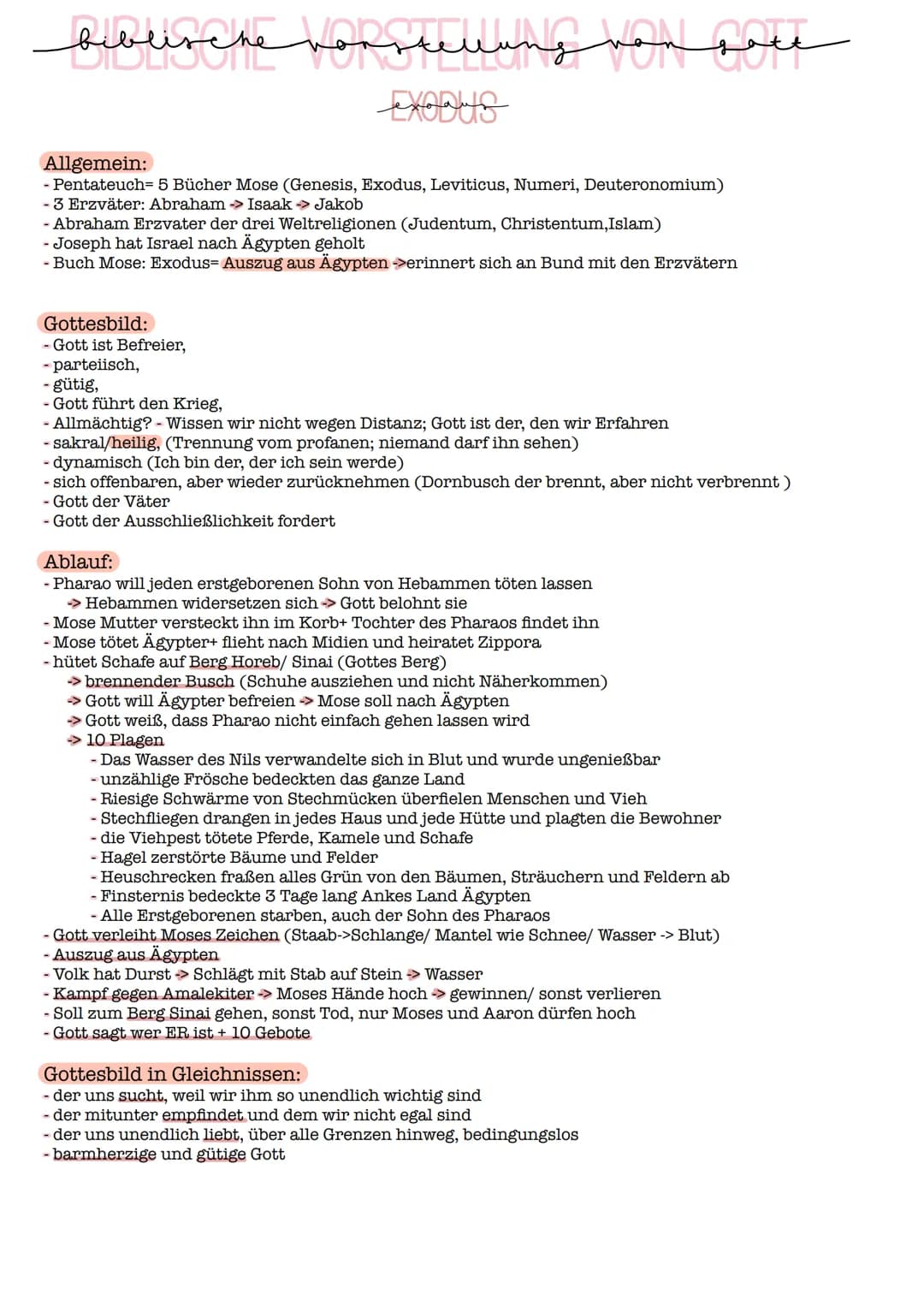 biblische Vorstellung von Date
gave
هستمو
Allgemein:
- Pentateuch= 5 Bücher Mose (Genesis, Exodus, Leviticus, Numeri, Deuteronomium)
3 Erzvä