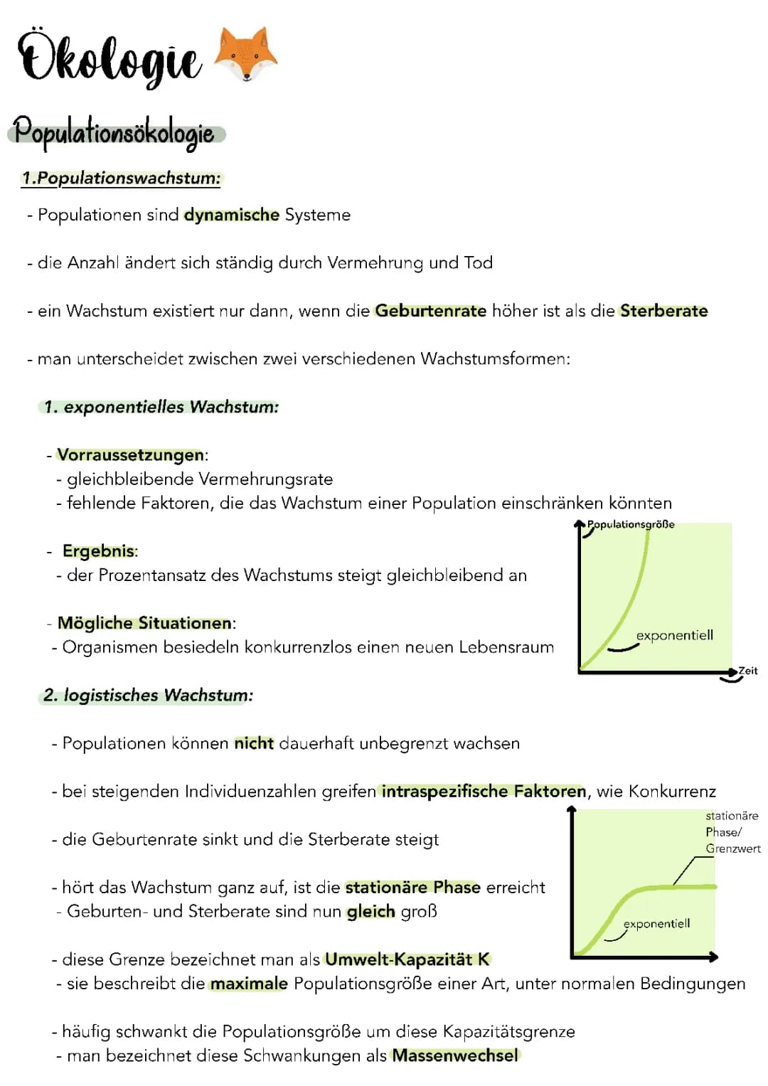 Populationsökologie 
