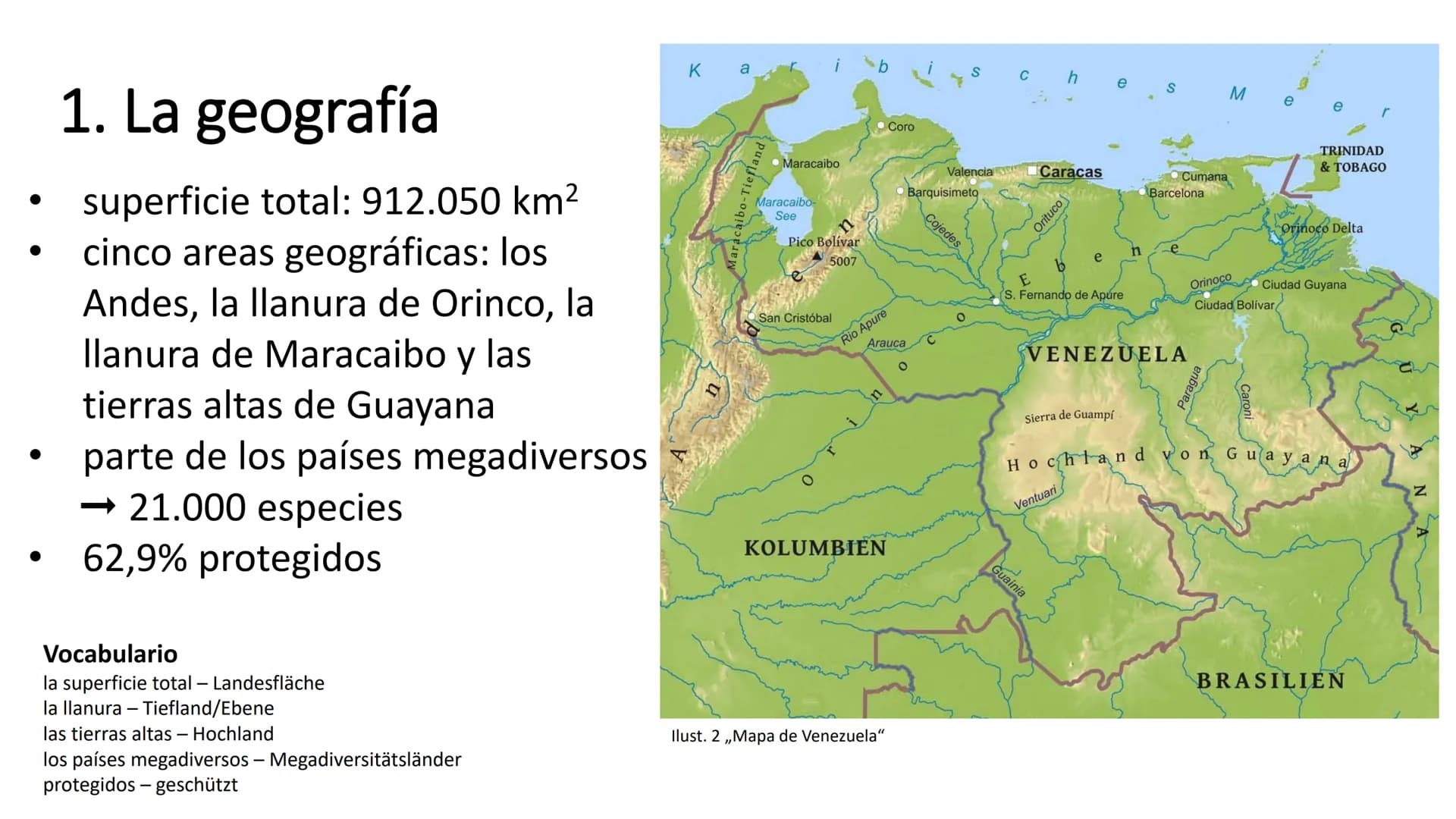 Venezuela
Creado por Viktoria Szewczyk
La asignatura: Español
Profesora: Señora
Año: 13, 4. semestre
Ilust. 1 ,,El parque nacional de Canaim