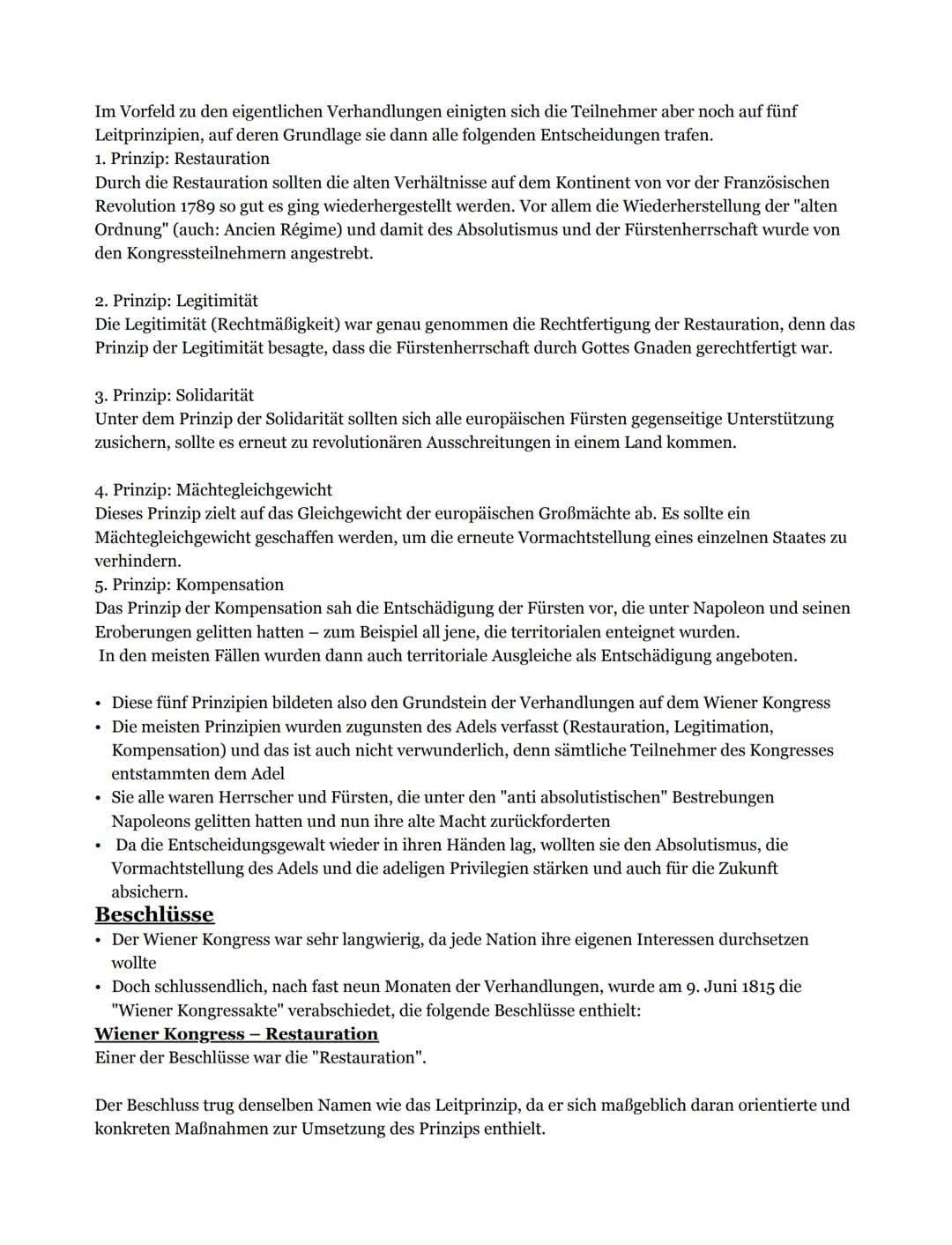 Themen
Der Wiener Kongress
. Das Hambacherfest
.
Die Karlsbader Beschlüsse
. Der Vormärz
●
Der Wiener Kongress
Inhalt
●
.
,,Der Wiener Kongr