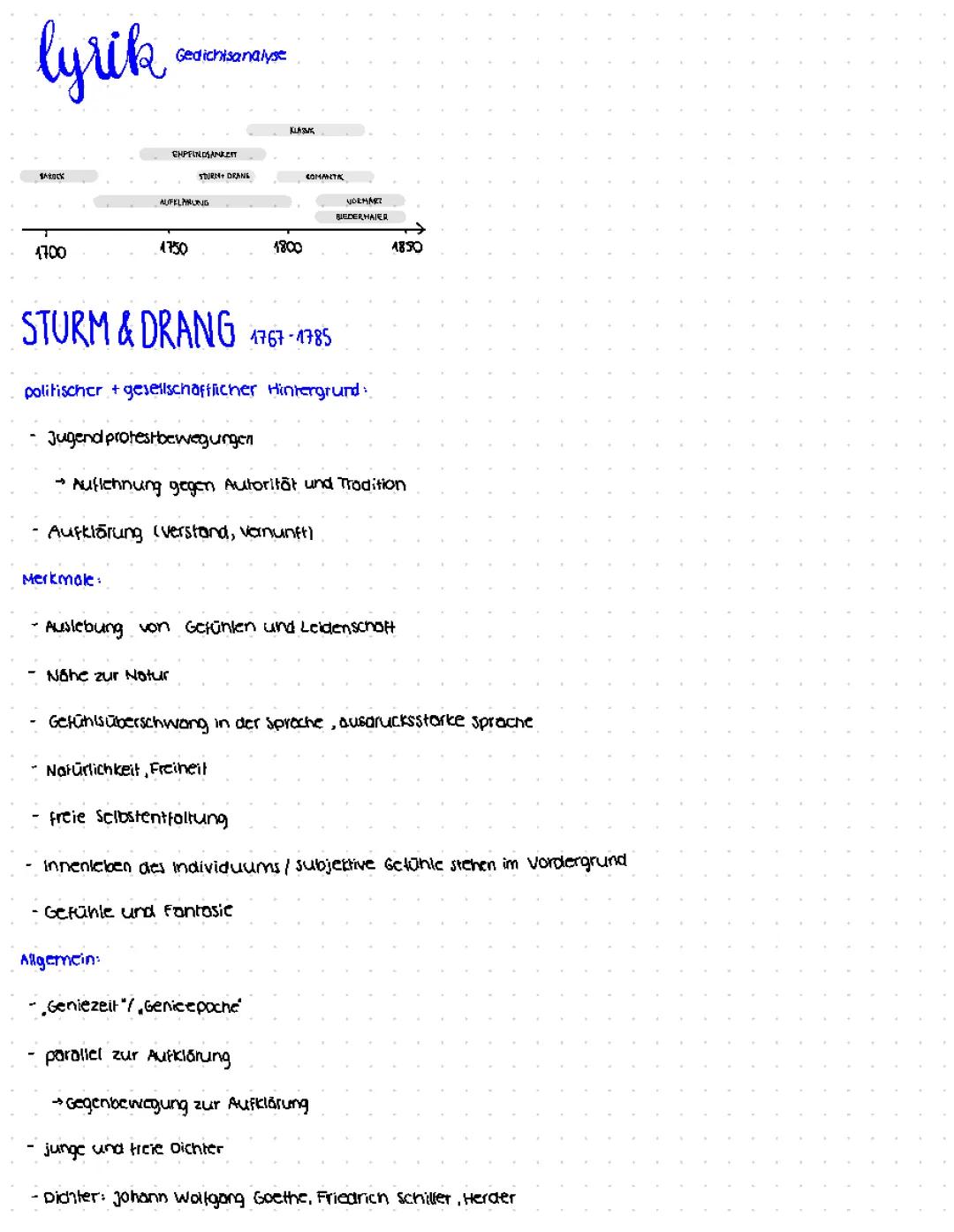 Gedichtsinterpretation 