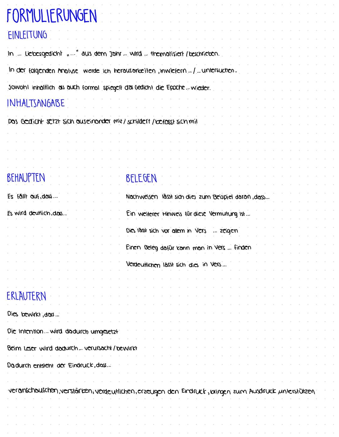 lyrik
BAROCK
1700
Merkmale:
Gedichtsanalyse
EMPFINDSAMKEIT
AUFKLARUNG
1750
STURM + ORANG
- Náhe zur Natur
STURM & DRANG 1767-1785
Allgemein: