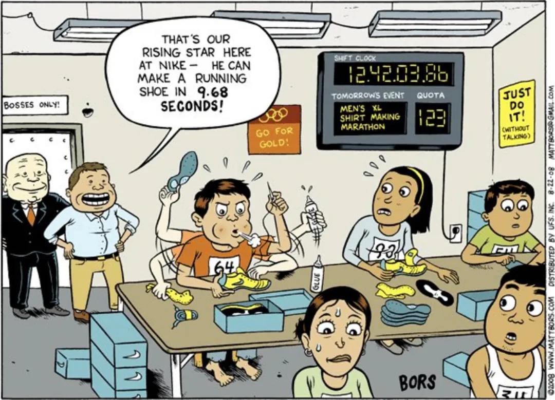 Example analysis of a cartoon