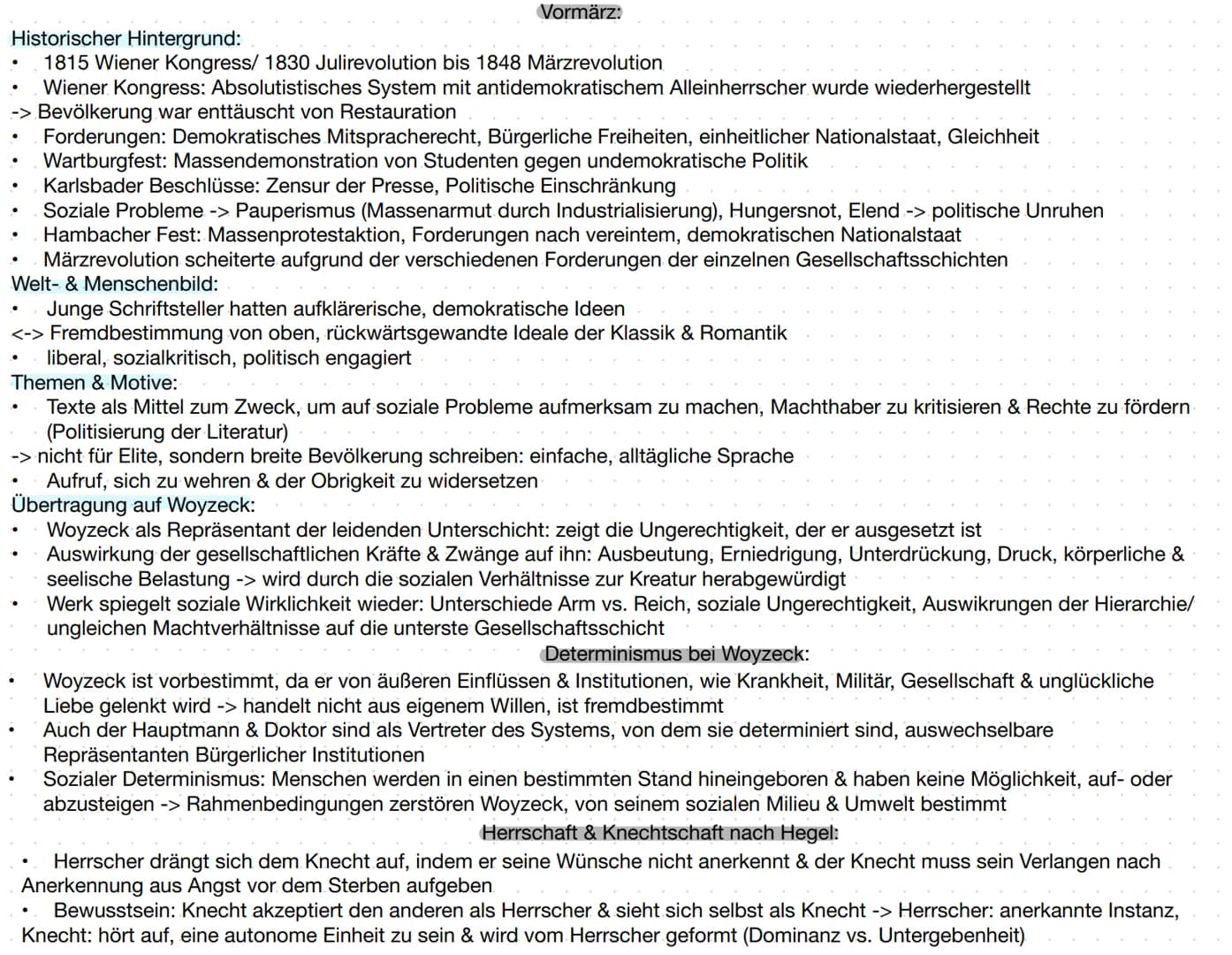 Woyzeck - Georg Büchner (1836)
Basissatz:
Georg Büchner hat sich in seinem Dramenfragment ,,Woyzeck", verfasst im Jahre 1836, mit den unglei