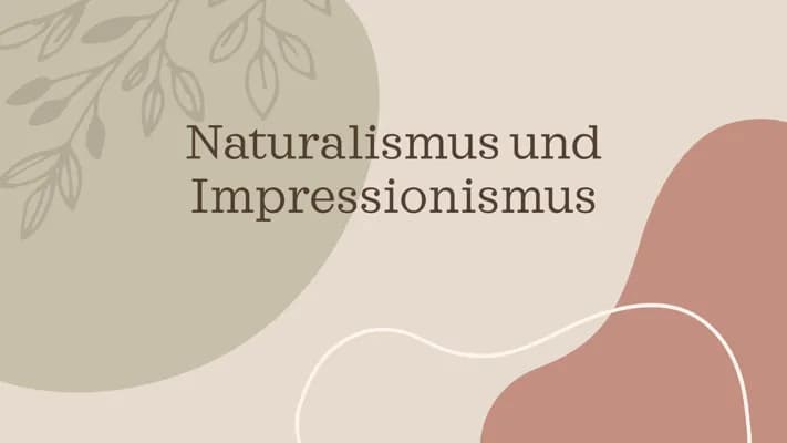 Know Naturalismus und Impressionismus  thumbnail