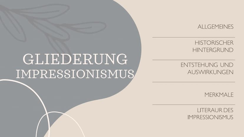 Naturalismus und
Impressionismus GLIEDERUNG
ZEITSTRAHL
NATURALISMUS
IMPRESSIONISMUS
QUELLEN Zeitstrahl
1795-1835
Romantik
1890-1910
Impressi